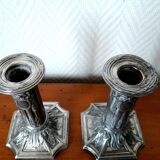 Pair of candlesticks by Victor Saglier 19th century
