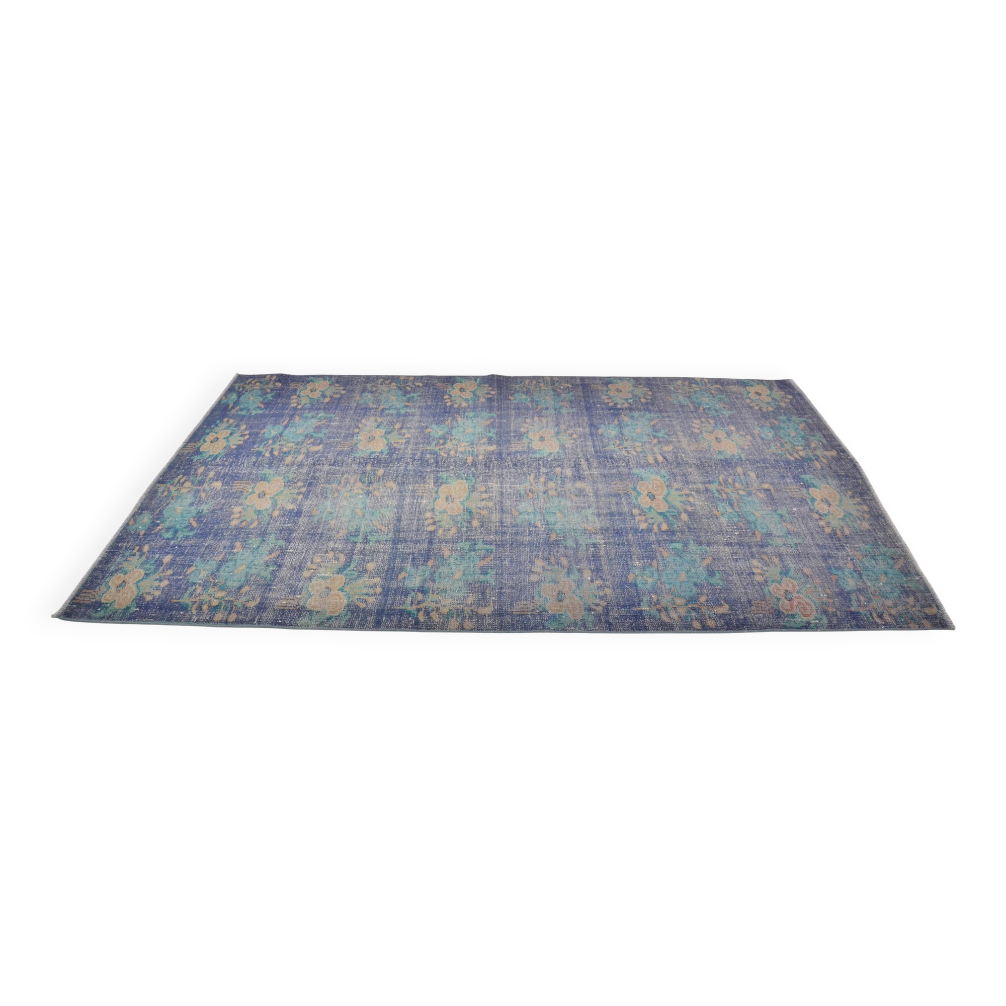 Oushak Turkish Handmade Vintage Rug sku 3190