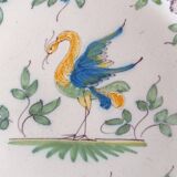 Martres Tolosane earthenware plate from the 1930s
