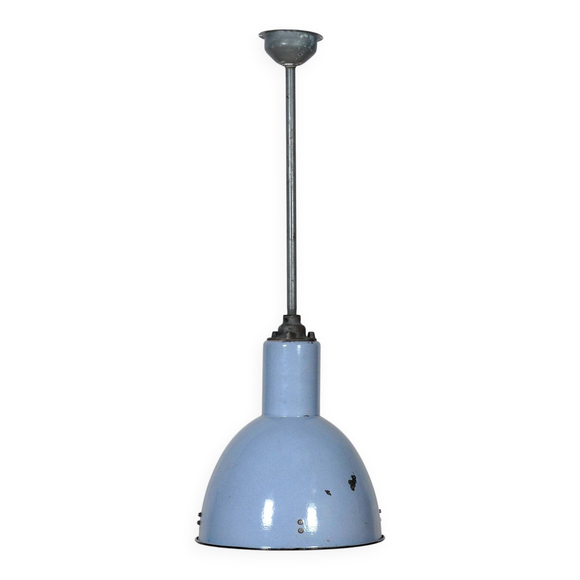 Industrial Bauhaus pendant lamp, 1950s