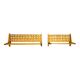 Pair of Mid-Century Folding Wall Shelves by ULUV, Czechoslovakia 1960s