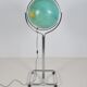 Globe de sol italien "Geoscope" avec éclairage de Ricoscope, années 1970
