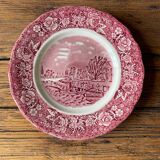 English dessert plate