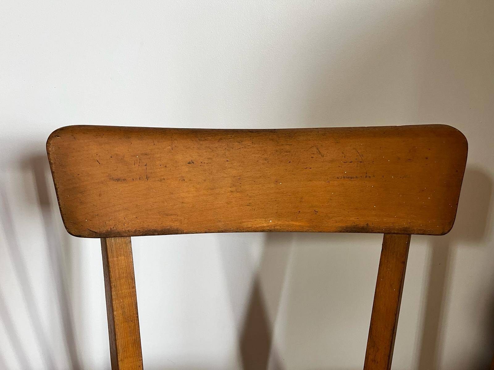 Set of 4 mismatched chairs