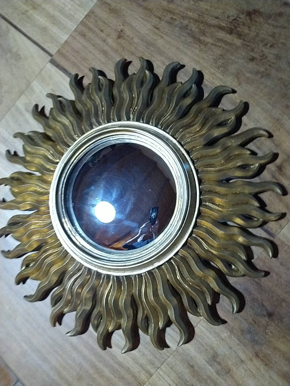 Sun mirror witch's eye. 1960s.