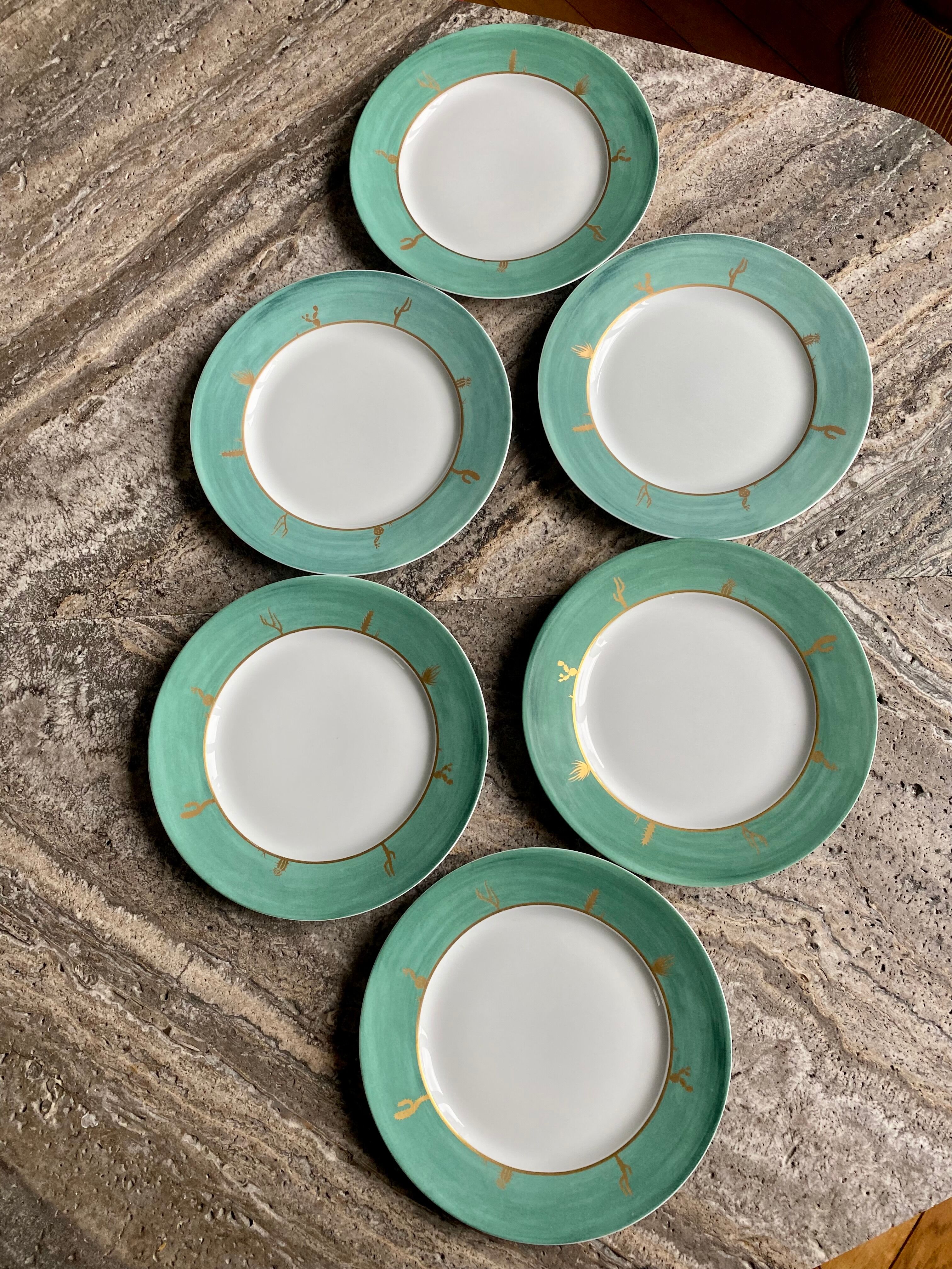 Cactus plates by hilton mc connico for daum