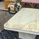 Marble coffee table