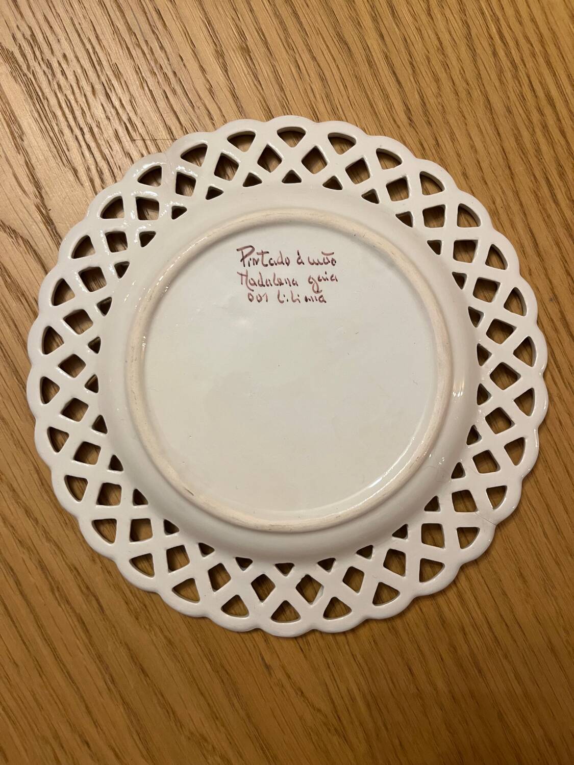Assiette décorative portugaise