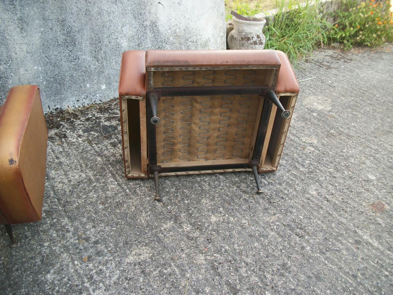 Vintage pair of armchairs