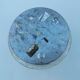 Plafonnier rond, globe verre moulé vintage