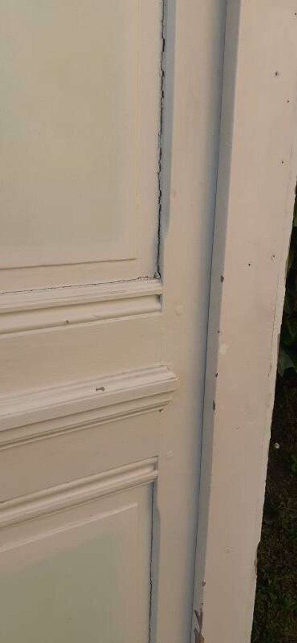 81.2x212 door and old molded paneled communication frame