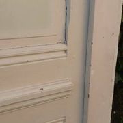 81.2x212 door and old molded paneled communication frame