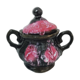 Vallauris style sugar pot