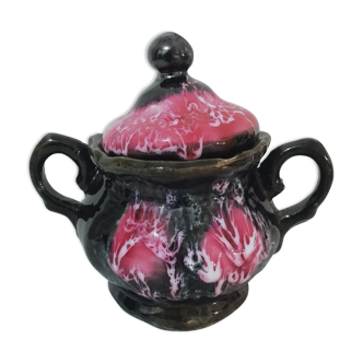 Vallauris style sugar pot