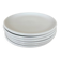 Set of 6 Vintage IKEA x Rondo white porcelain hollow dinner plates