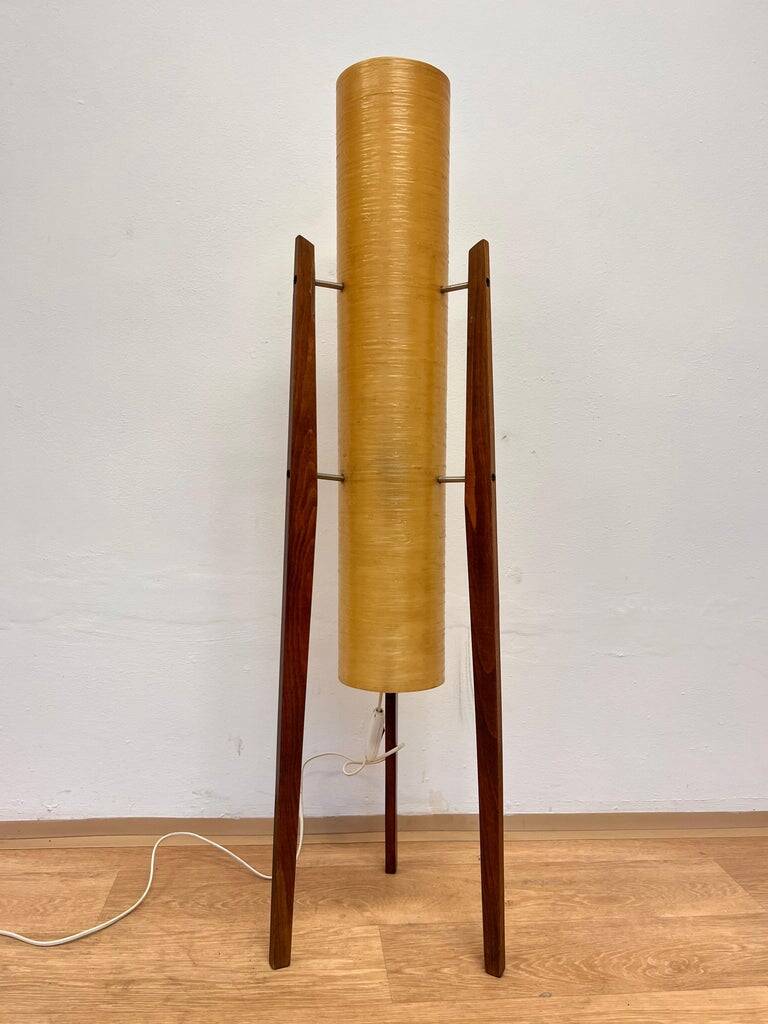 1970s Space Age Midcentury Floor Lamp "Rocket", Czechoslovakia