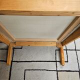 Pine fireside chair 1970