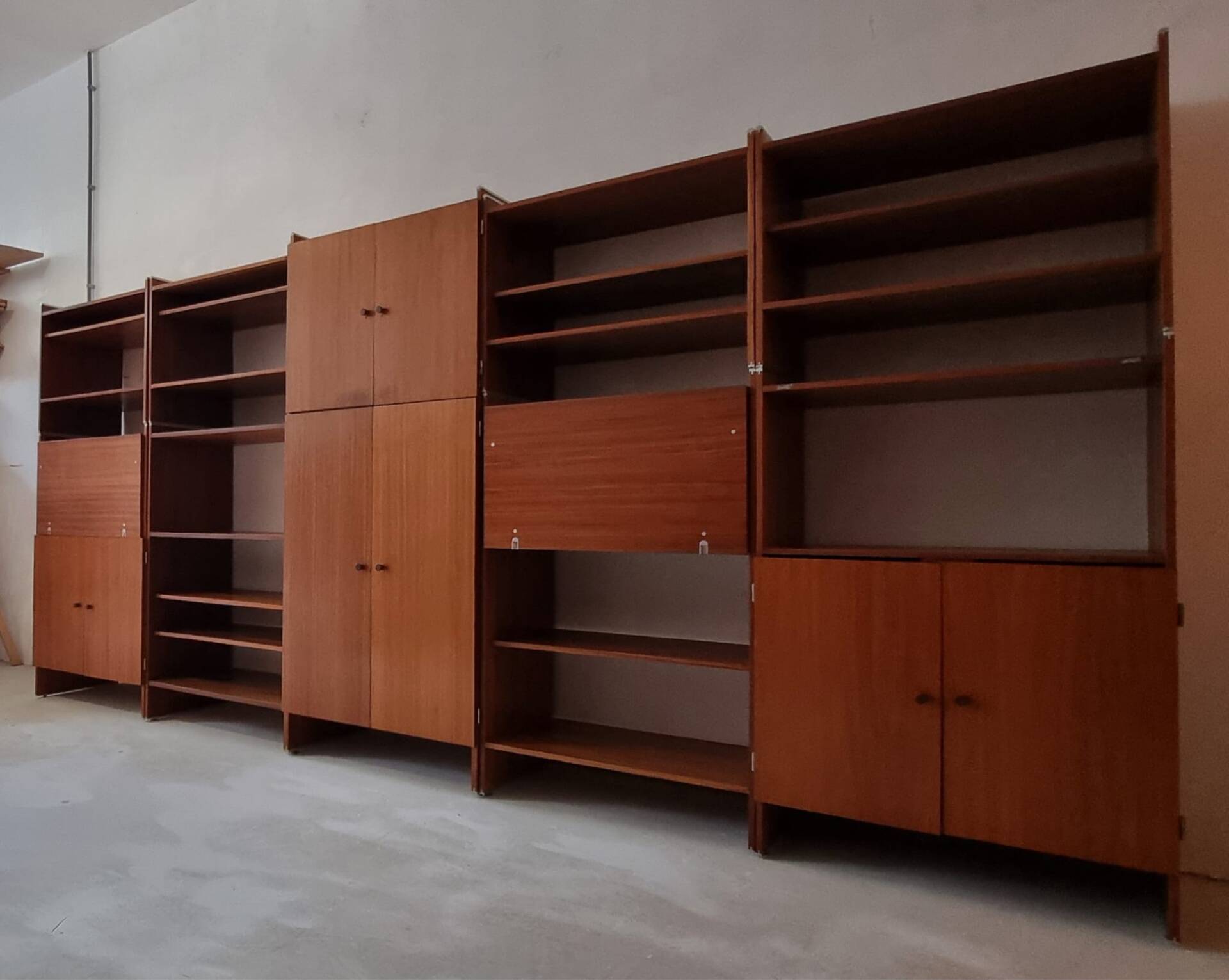 Mid-century wall system