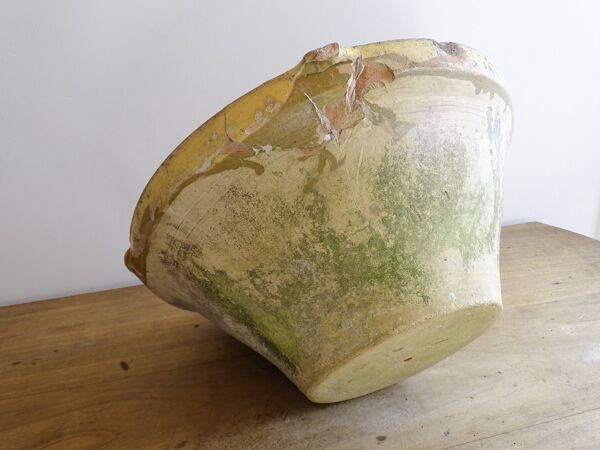 Bol Tian ancien avec glaçure jaune