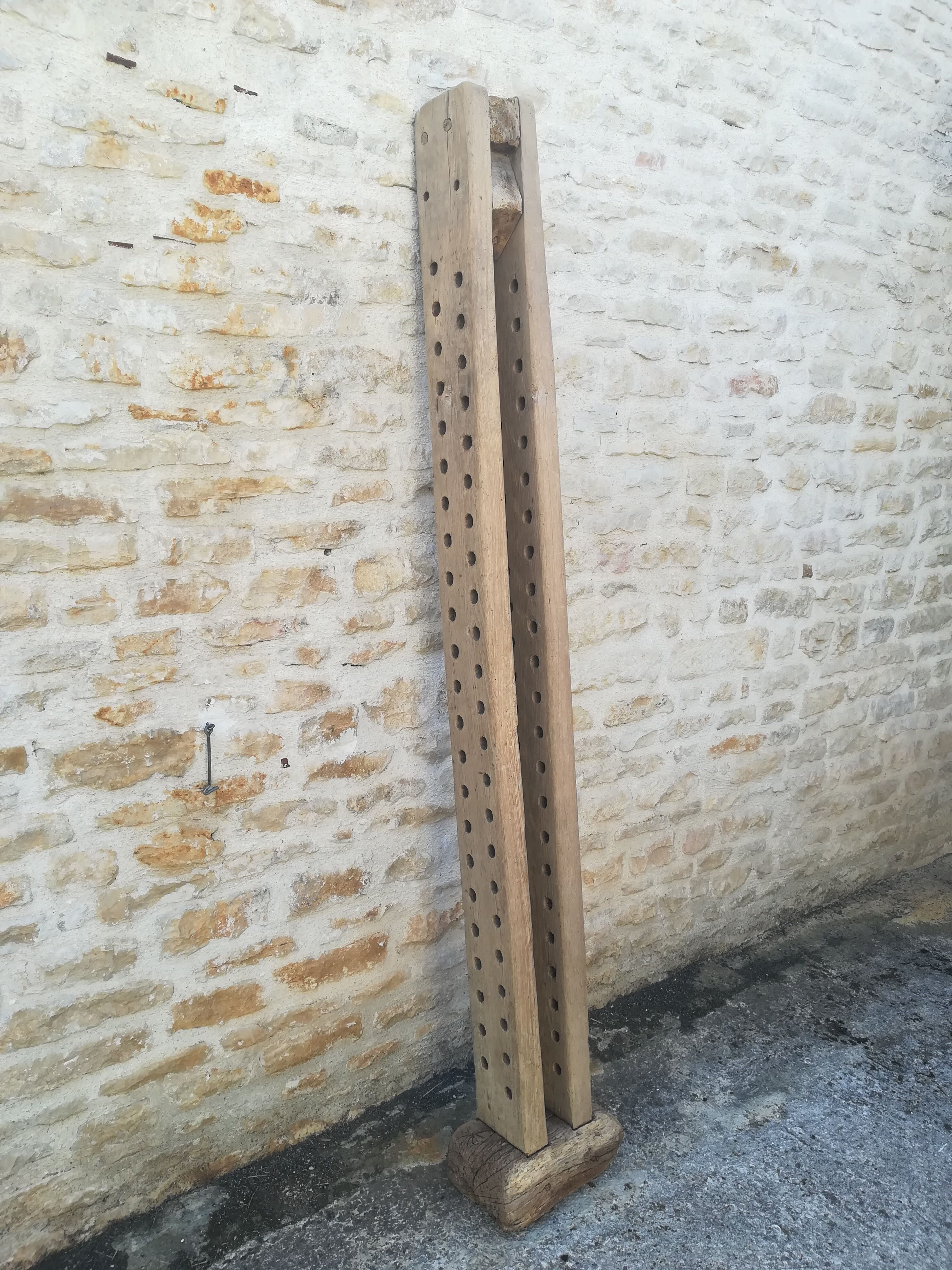 Wooden column