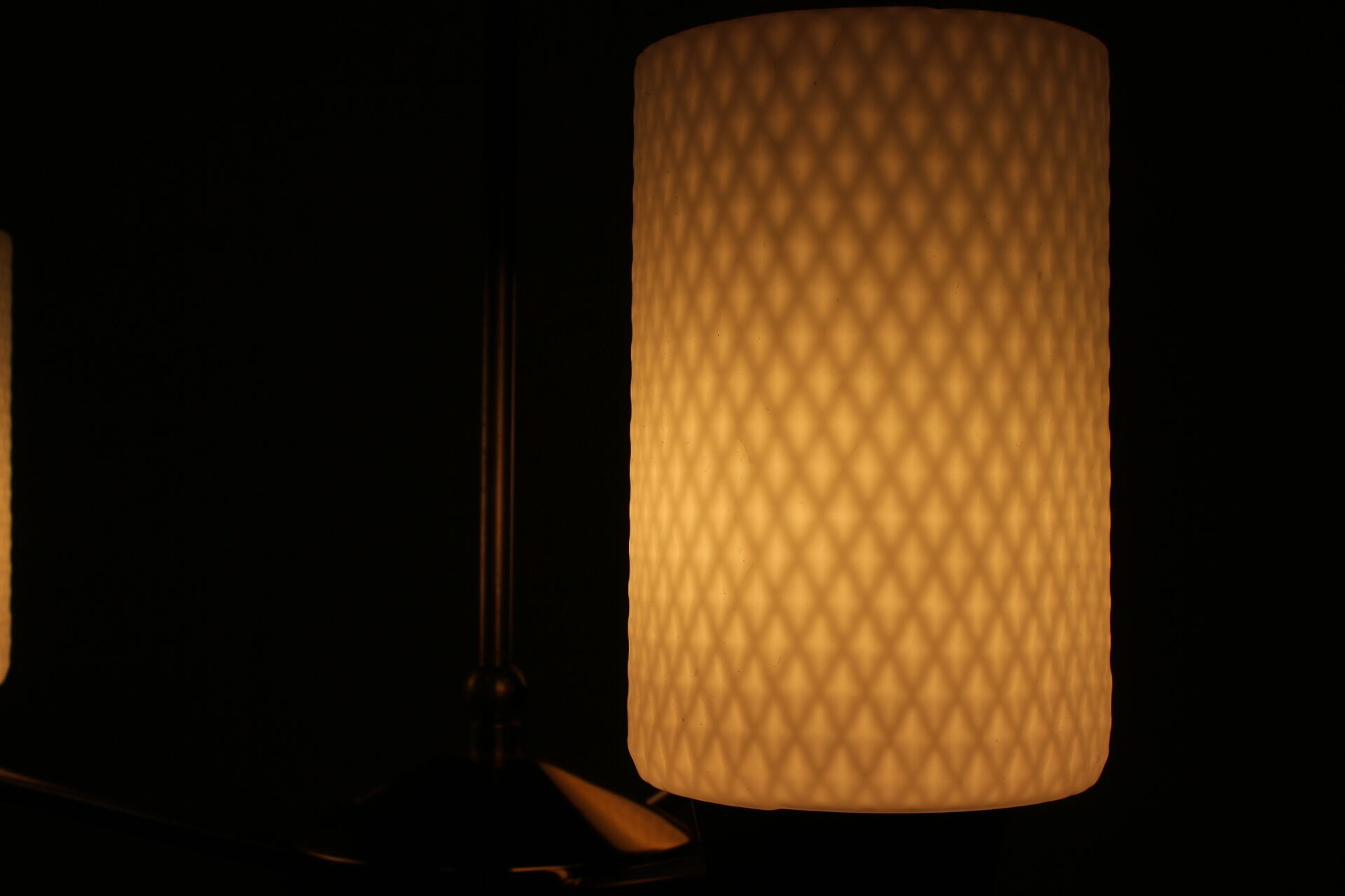 Mid-century adjustable chandelier/Kamenický Šenov, 1960´s.