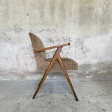 Vintage bridge armchair