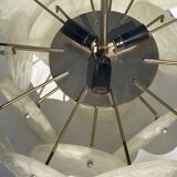 Kalmar Ice glass chandelier from Austria