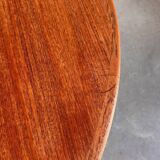 Vintage Danish dining table round