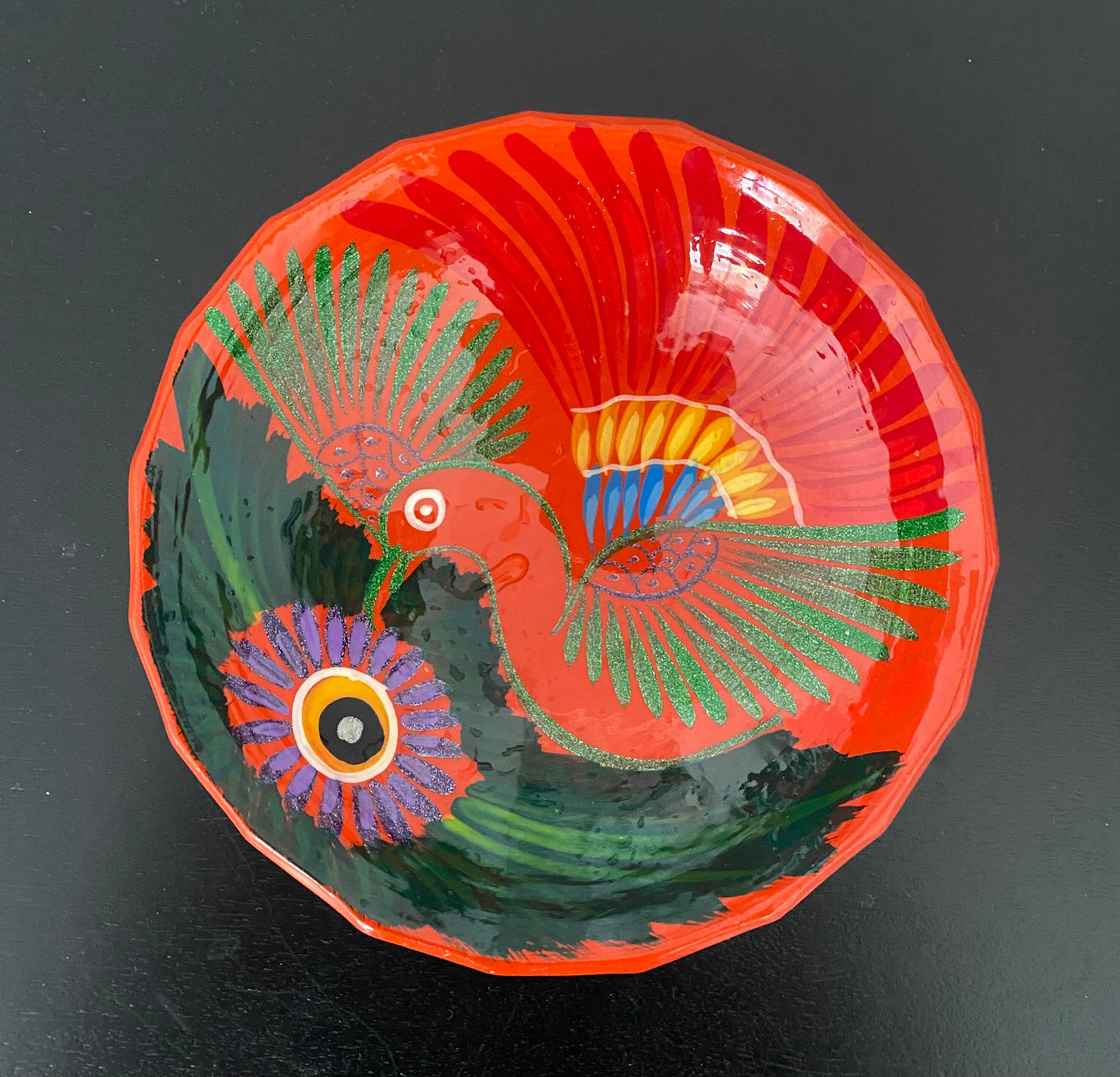 Cup, terracotta pocket empty