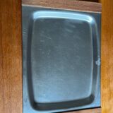 Metal and wood tray
