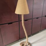 Rope floor lamp