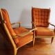 Guillerme et Chambron paire de fauteuils