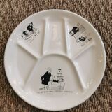 6 assiettes parlantes de Jacques Faizant Pour Saint Amand