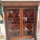 Antique glass dresser