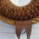 Miroir vinte collier de cheval en cordes