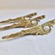 Antique bronze corner furniture ornaments