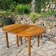 Cherry wood dining table