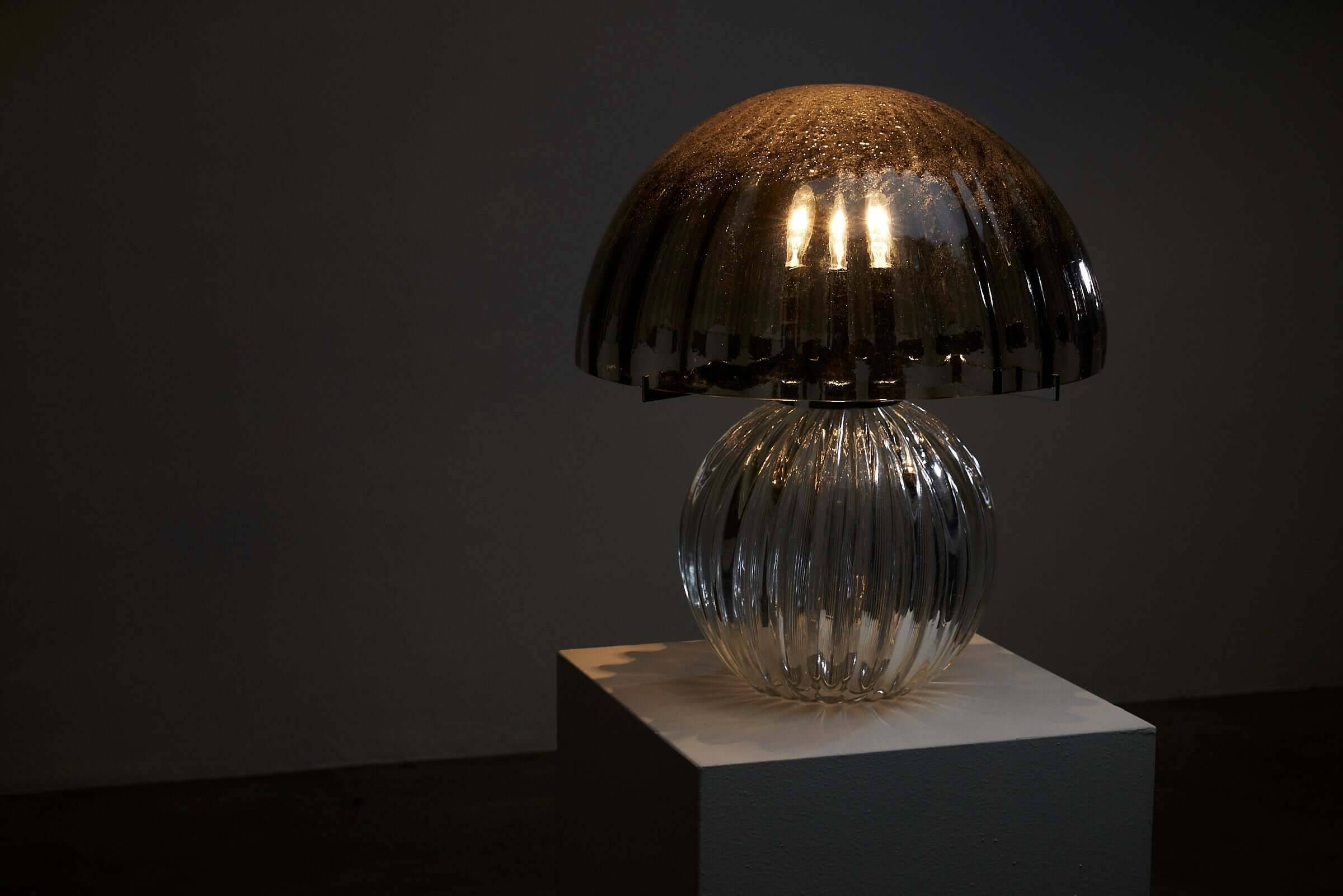 Murano glass table lamp by Salviati & Co., Italy