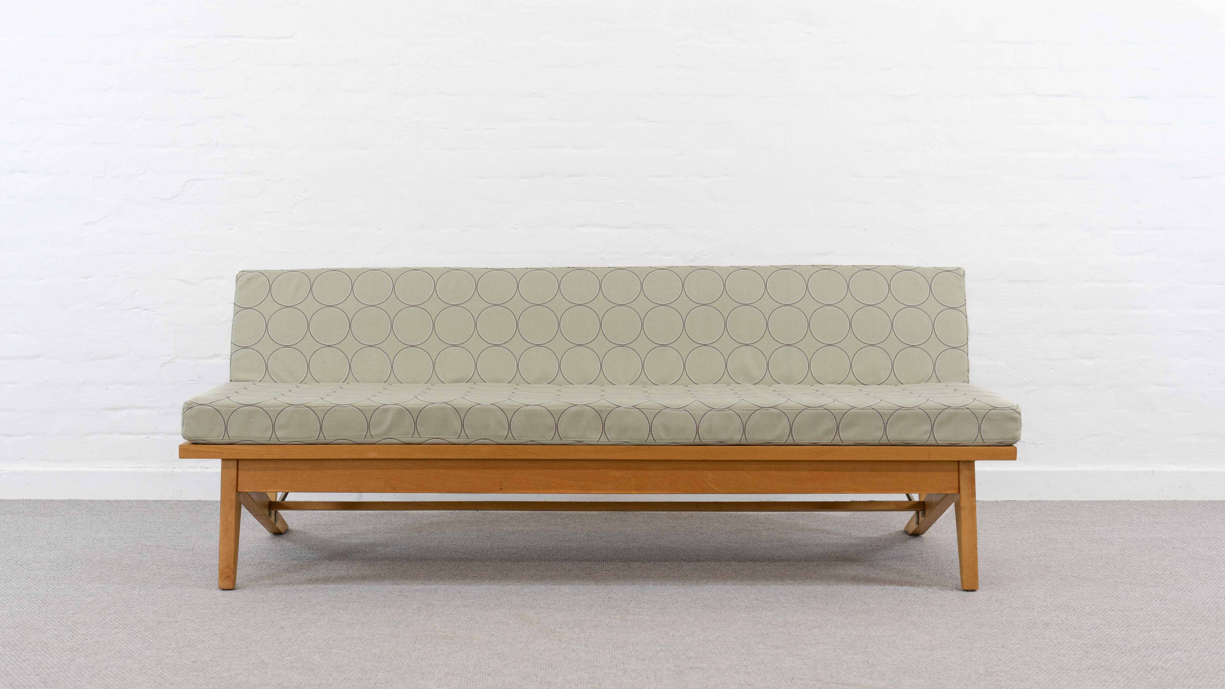 Daybed-sofa by domus kg, schwaikheim, 1950s