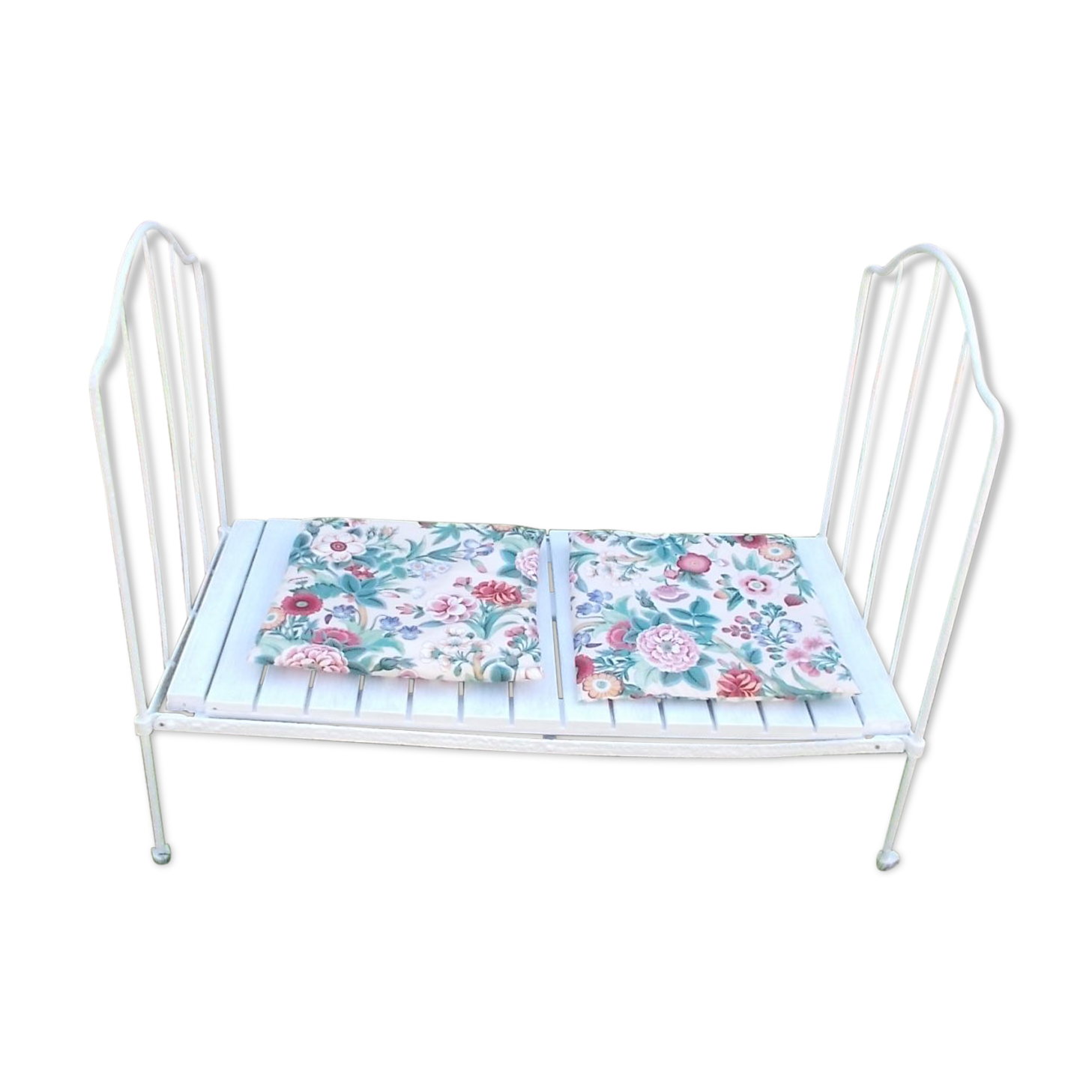 Banquette fer forgé