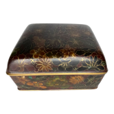 Cloisonned enamel box