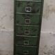 Antique metal cabinet with valves