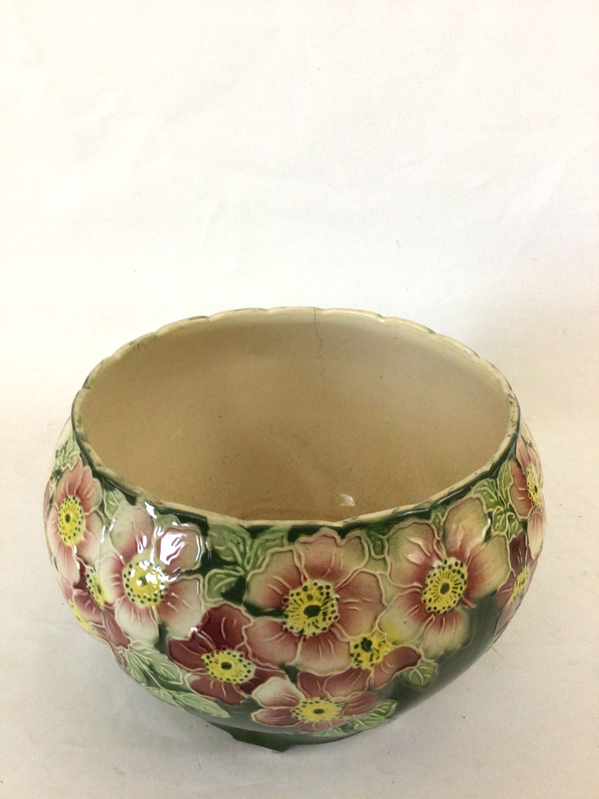 Cache pot Saint Clément 1920-1930