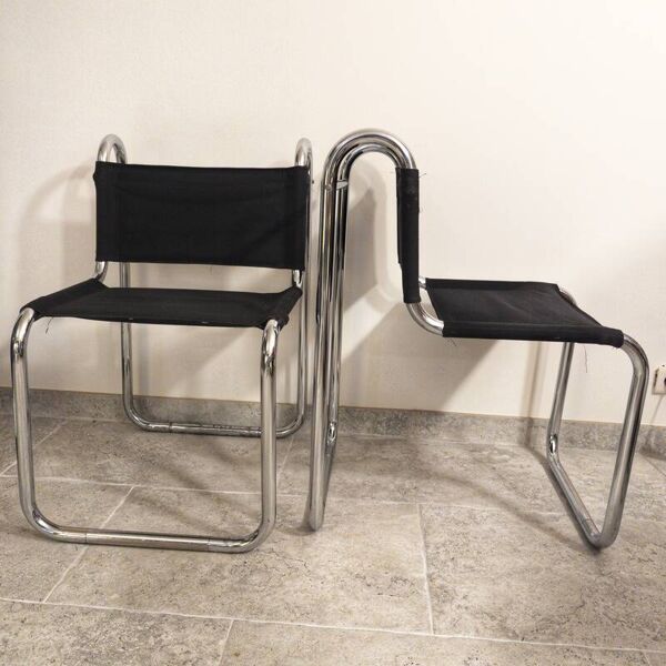 Paire de chaises Michel Hamon pour Prisunic