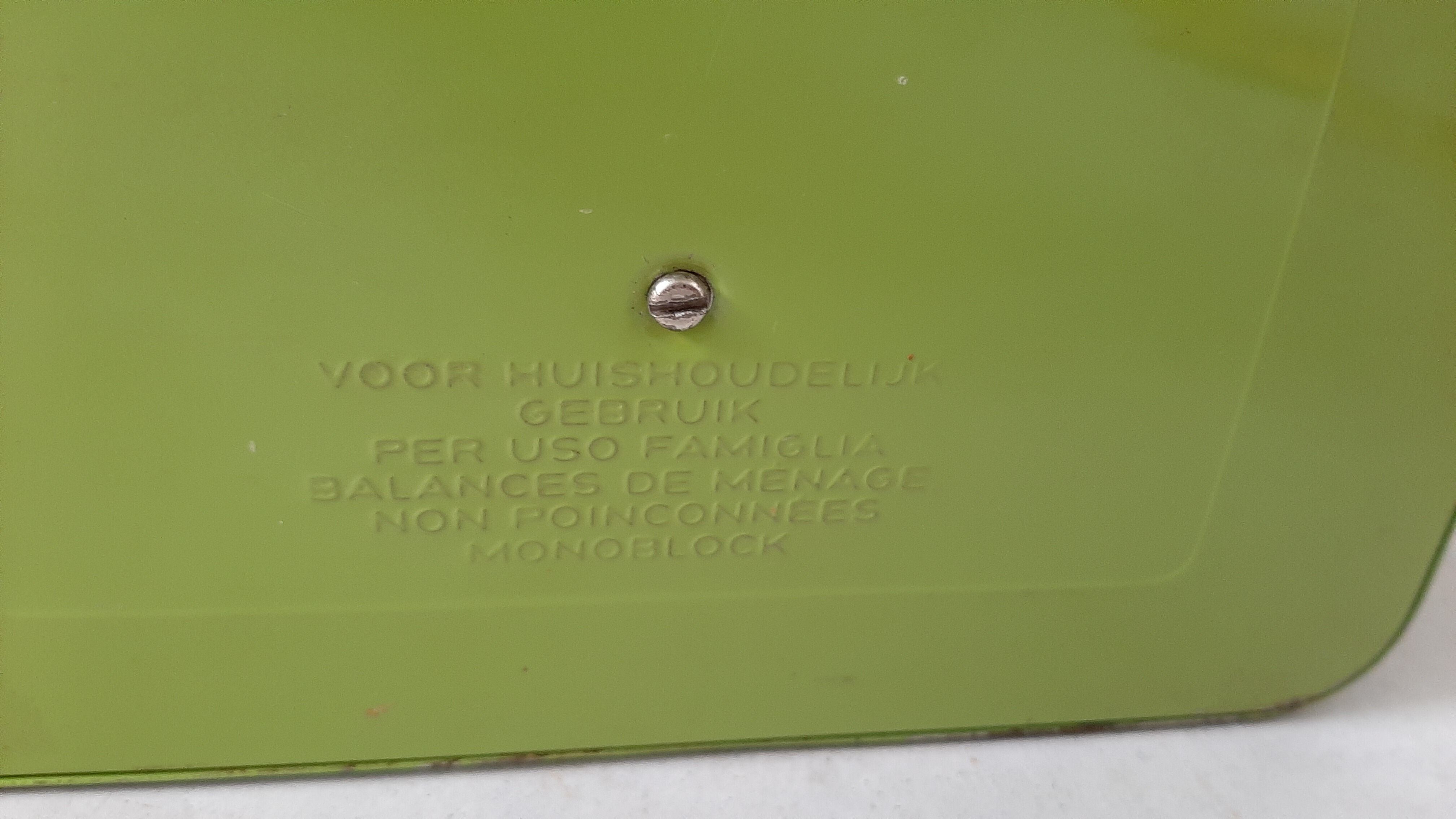 Stube West Germany Green Vintage Kitchen Balance