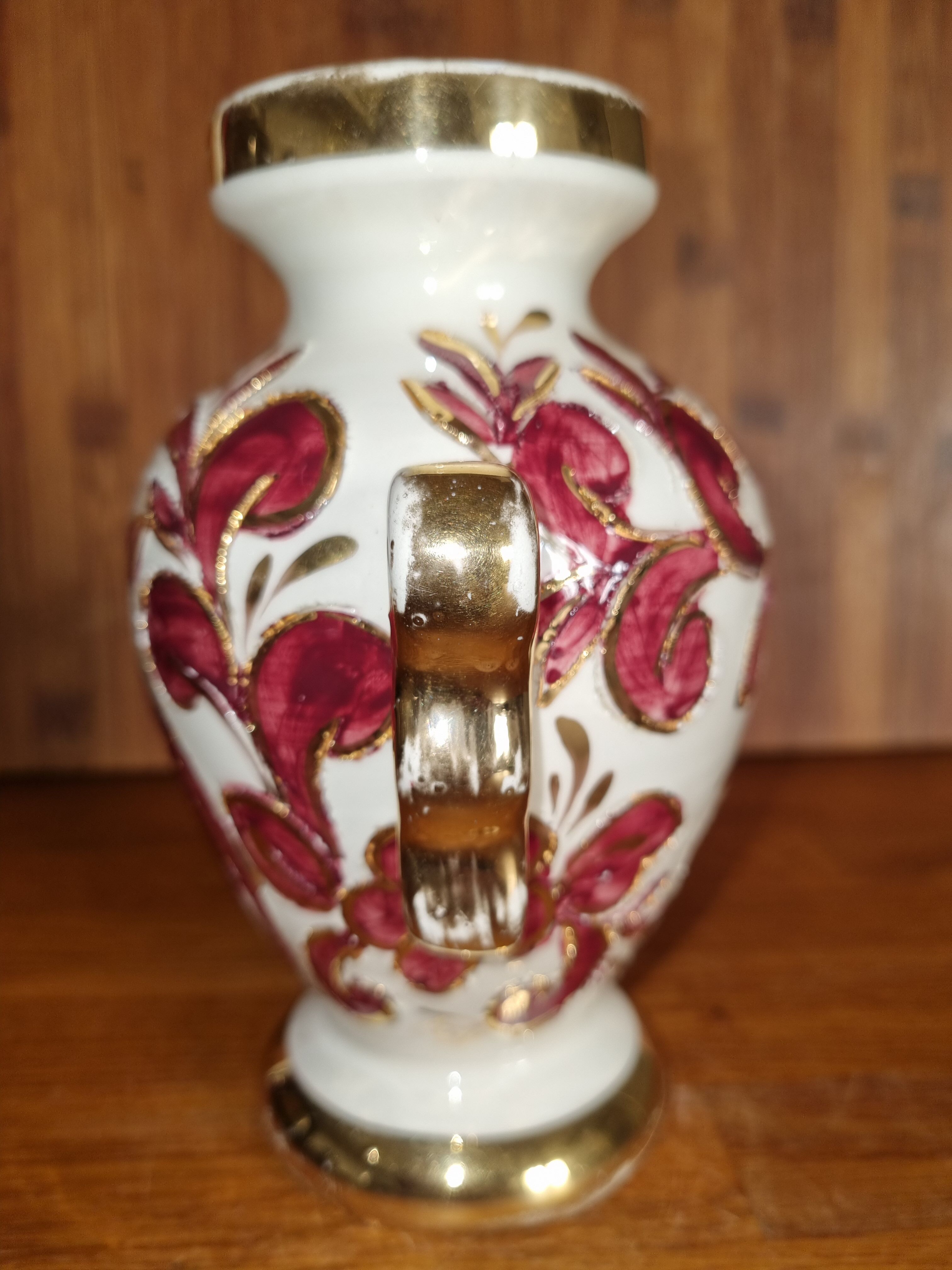 Vintage vase signed Pugi in Vallauris 50s - 60s