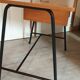 Bureau style moderniste pieds compas