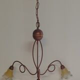 Vintage 3-arm chandelier
