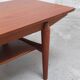 Large coffee table with magazine rack by O.M.F., 1960s