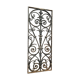 Old iron door grille window grille